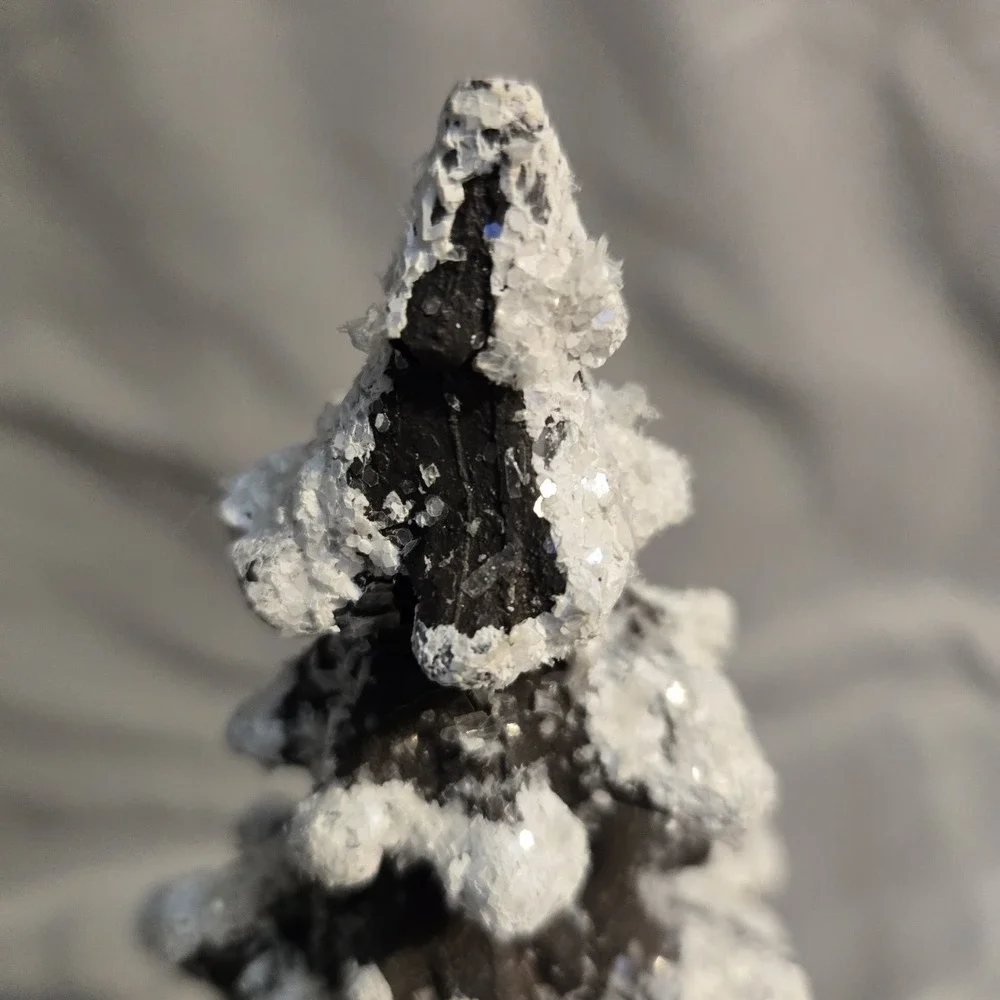 Living Quarters Snowy Christmas Tree Figurine 15